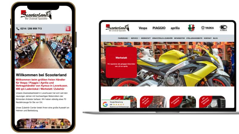Unsere neue Webseite