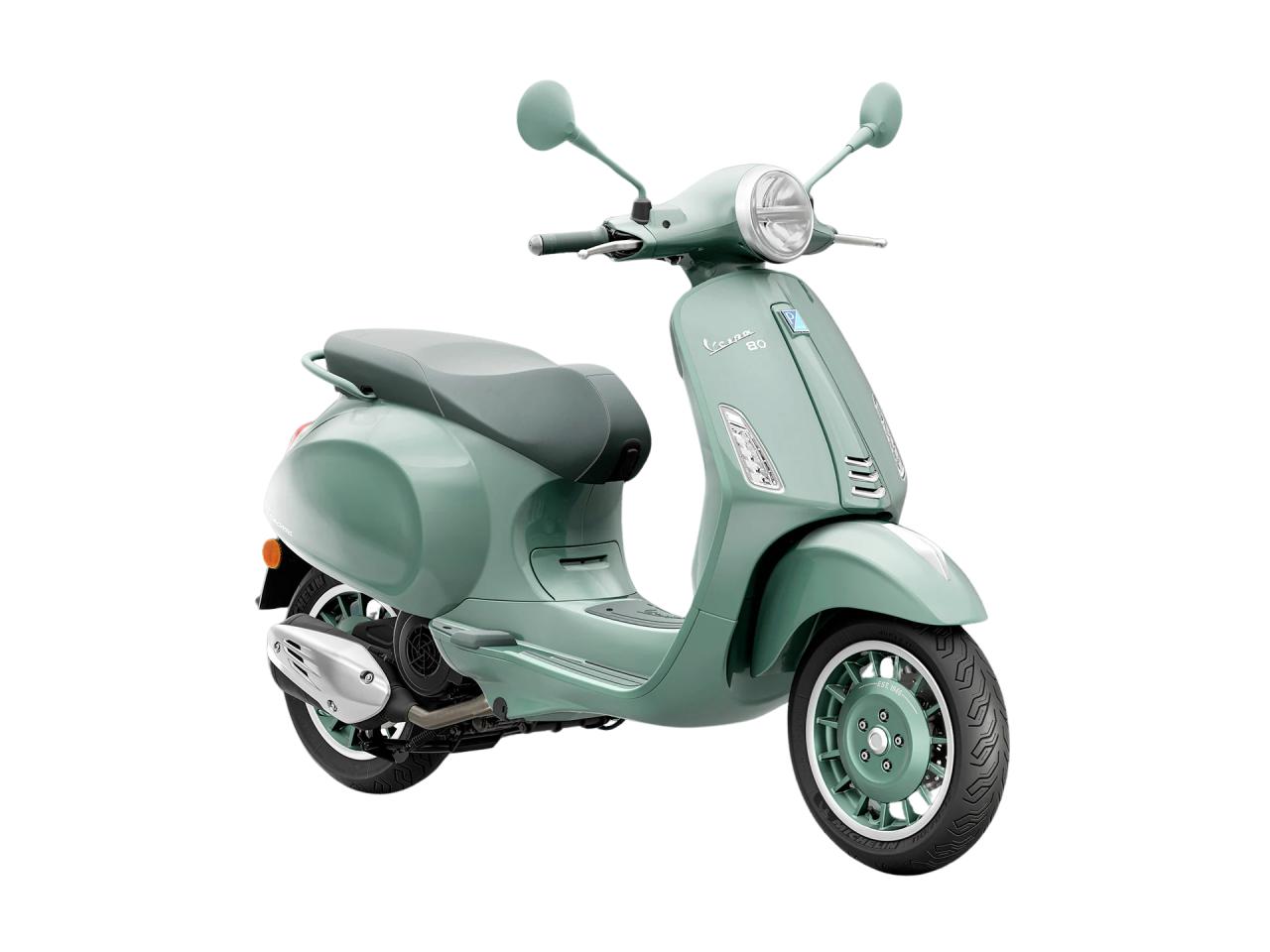 Vespa Primavera 80th 125 Farbe: Verde 80th